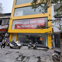Cho Thuê Làm Showroom, Siêu Thị Mặt Phố Hoàng Quốc Việt 180M2 X2Tầng Mặt Tiền 10M Vỉa Hè Siêu Rộng