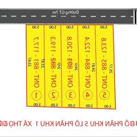 Bán Đất Nền Tại Tỉnh Lộ 506, Xã Thọ Tiến, Triệu Sơn, Thanh Hóa, 550 Triệu, 120M2