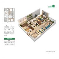 Chính Chủ Cần Bán Lại Căn 2Pn(75M2) Ban Công Đông Nam Toà N0.3 Dự Án Hà Nội Melody Residences