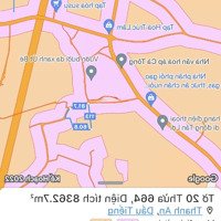 Bán Lô Đất Mặt Tiền View Hồ Dầu Tiếng Tuyệt Đẹp