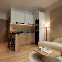 Căn hộ 1pn nằm ngay trung tâm quận Tân Bình