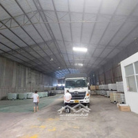 Dt Xưởng: 2.000M2 (Nhà Xưởng 1.500M2 + Sân Bãi 500M2)