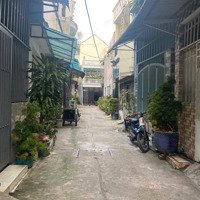 Nhà Sổ Riêng 1/ Dương Thị Mười Hẻm 4M - Ngang 4Mx10 Đúc 2 Tầng Tặng Nội Thất