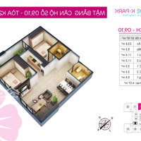 Chính Chủ Gửi Bán Căn 68M2 The K Park Văn Phú Giá Rẻ Giật Mình 4,350 Tỷ. Liên Hệ: 0854478881