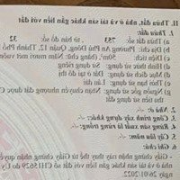 Bán Đất Hẻm 1/ Đường Apđ12, An Phú Đông, Quận 12. Diện Tích: 50M2 (4.27 X 11.7) Giá: 3.2 Tỷ