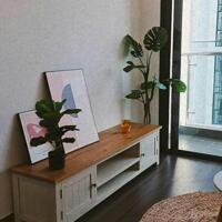 Cho thuê căn hộ  Symphony Riverside 50m2 2pn full đồ 1wc giá 12tr