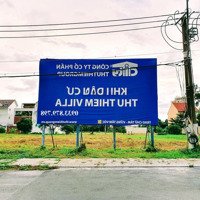 Thủ Thiêm Villa : Cần Bán Nền Biệt Thự Vị Trí Đẹp, Trung Tâm, Hướng Chính Nam. Giá Tốt!