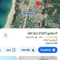 Bán Đất Biển Tân Thanh - Cát Hải - Tỉnh Bình Định Giá 5. 5 Triệu/M2