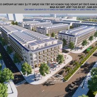 Quỹ Căn Ngoại Giao Đẹp Nhất Dự Án Kđt Hòa Mạc Duy Tiên Hà Nam, Lô Lk 100M2 Chỉ Hơn 2 Tỷ, Sổ Lâu Dài