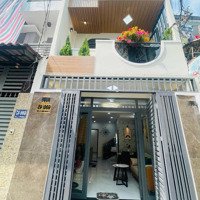 Bán Nhàhẽm Xe Hơithông 600/45 Lê Quang Định P1 Gò Vấp Full Nội Thất 3,7X11M 3 Phòng Ngủ2Wc