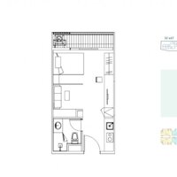 Bán căn hộ Studio , view Đảo , ban công Đông Nam - chung cư Sky Oasis Ecopark - Giá 1 tỷ 8*****
