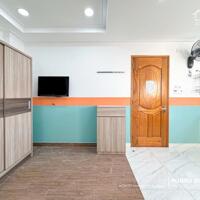 Cho thuê căn hộ studio full nội thất, hầm xe, thang máy, bảo vệ gần công trường dân chủ