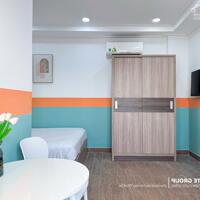 Cho thuê căn hộ studio full nội thất, hầm xe, thang máy, bảo vệ gần công trường dân chủ