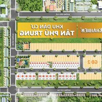 Siêu Phẩm 60 Nền Kdc Tân Phú Trung Đối Diện Vinhomes Hóc Môn