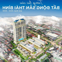 Sở Hữu Ngay Siêu Phẩm Nhà Phố Tại Trung Tâm Thương Mại Tp. Thái Bình, Vị Trí Đắc Địa, 0981870999