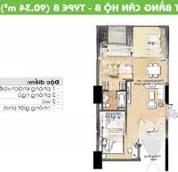 Cho Thuê Căn Hộ Eratown Đức Khải, 2 Phòng Ngủ, Full Nội Thất , 90M2 , Giá Bán 9 Triệu Lh : 0916 887 727