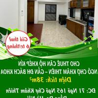 CHO THUÊ CĂN HỘ KHÉP KÍN – NGÕ CHỢ KHÂM THIÊN – GẦN ĐH BÁCH KHOA
