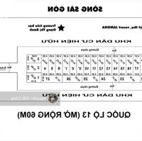 Đất Đẹp Hàng Hiếm Tại Quốc Lộ 13, 3,53 Tỷ,Diện Tích(4X13M= 52M2), Hẻm Xe Hơi 5M, Khu Phân Lô Đồng Bộ