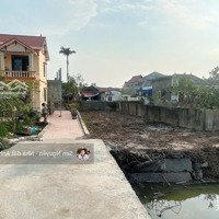 Bán Lô Đất View Mương, Đã Có Cầu, 2 Mặt Ngõ Đã Có Cầu Đi Chung Tại Xuân Chiếng - Ngũ Phúc