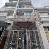 Quận 6- Hẻm Xe Hơi Nhựa- 4 X 11- 3 Tầng