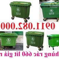 Sản phẩm thùng rác giá rẻ- thùng rác 120 lít 240 lít 660 lít giá sỉ tại miền tây- lh 0911082000