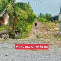 Đất Nền Đẹp Xuất Sắc, Tại Đường Tỉnh Lộ 818, Xã Tân Thành, Thủ Thừa, Long An, 285 Triệu, 500M2