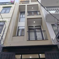 Hẻm Xe Hơi Tới Cửa 261 Chu Văn An, 4 Tầng, 4 Phòng Ngủ 5 Vệ Sinh 35M2, Giá Chỉ 5.8 Ty