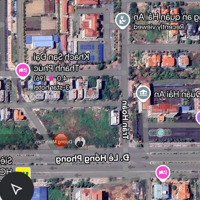 Lô Góc 443M2 Mặt Đường Lê Hồng Phong Gần Ubnd Quận Hải An