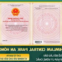 Nhận Booking Dự Án Him Lam Central Park An Hồng Hải Phòng