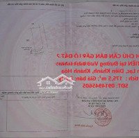 Chính Chủ Cần Bán Gấp Lô Đất 2 Mặt Tiền Tại Đường Vườn Thành, Xã Diên Lạc, Diên Khánh, Khánh Hòa