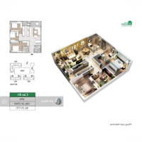 Bán Căn Hộ 100M2 - 3 Phòng Ngủ Căn Góc Cc Hà Nội Melody Linh Đàm Hoàng Mai, Giá Bán 55 Triệu / M2