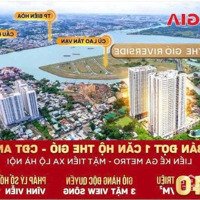 Bán Căn Hộ Chung Cư The Gió Riverside, 40 Triệu/M2, 40M2, Dĩ An, Bình Dương, Chính Chủ, Giá Tốt