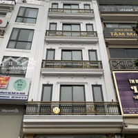 Cho Thuê Nhà Mặt Phố Trần Khát Chân: Diện Tích 60M2 X 7 Tầng, Mặt Tiền 6M, Nở Hậu 7M, Có Thang Máy
