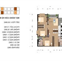 Chính Chủ Bán Căn 3 Ngủ Đồ Cơ Bản 104M2 Chung Cư Cao Cấp One 18 Phố Ngọc Lâm Giá Bán 6.55Tỷ: 0916393862
