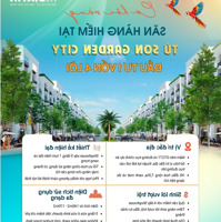 Bán Shophouse Đẹp Nhất Từ Sơn Garden City Đồng Kị Bn. Thiết Kế Hiện Đại, Sang Trọng Sở Hữu Lâu Dài