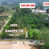 Cần Bán Lô Đất Nghỉ Dưỡng S=379M2 Lô Góc, Vuông Vắn (Có 220 Ont). Giá Rẻ, Pháp Lý Rõ Ràng