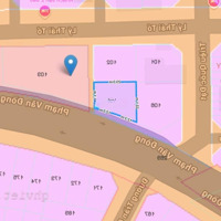 Bán Đất Biệt Thự, Phạm Văn Đồng, Vĩnh Hòa 618 M2, Ngang 28, Hướng Nam, Đường 29M - Giá 75 Tr/M2