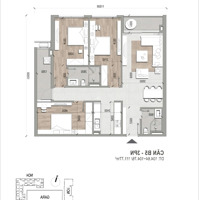 Sẵn Ch 3 Phòng Ngủ(To) 106M2 View Trực Diện Công Viên Xanh Mát, Thiết Kế Hợp Lý, Sở Hữu Lâu Dài, 63 Triệu/M2