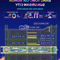 Mở Bán Sun Urban City - Booking Sớm Nhận Thêm Ưu Đãi 2% - Quỹ Giới Hạn