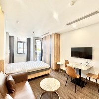 Căn Hộ Stu Ban Công 40M2 Fullnt Cao Cấp Ngay Gần Cầu Thủ Thiêm Có Thang Máy, Hầm Xe, Bảo Vệ 24/7