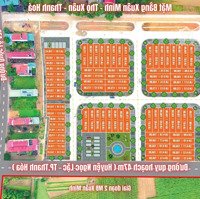 Đất Nền Giá Tốt Tại Mb Xuân Minh-Thọ Xuân, 150M2, 6M X 25M, Vỉa Hè 5M, Đường 7.5M, Giá Chỉ 4. 4 Triệu/M2