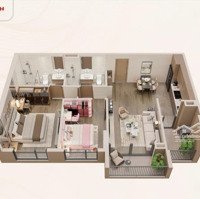 Căn Hộ Cao Cấp View Tp Bắc Giang 2N: 2Vs Diện Tích 81M2 Nội Thất Đầy Đủ