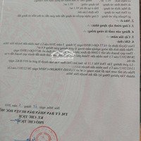 Bán Đất 5*20M Tân Thới Nhì. Gần Ql22 Và Ngã 4 Hóc Môn