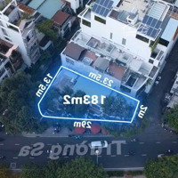 Mặt Tiền Trường Sa, Phường 13, Quận 3 ( 23M X15M) Hđ Thuê 185 Triệu/Tháng. Giá Bán 75 Tỷ Tl