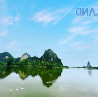 Bán Đấtdiện Tích90M2, 2 Mặt Tiền View Trực Diện Hồ Quan Sơn, Mỹ Đức