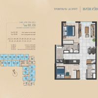 Bán Căn Hộ 1 Phòng Ngủ 1 Vệ Sinhtại The Gió Riverside, 1,7 Tỷ, 41M2, Bình Thắng, Dĩ An, Bình Dương