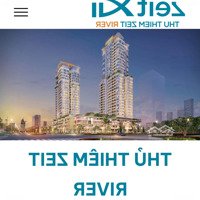 Phan Hoàng Tân (Zeit River): Cho Thuê Căn Hộ 2 Phòng Ngủlầu Cao Full Nt, View Sông Sg & Landmark 81