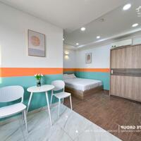 Cho thuê căn hộ studio full nội thất, hầm xe, thang máy, bảo vệ gần công trường dân chủ, ga Sài Gòn