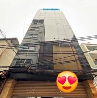 Toà nhà lô góc phố Thái Hà, Đống Đa diện 120m2, 6 tầng, thang máy, gara ô tô vừa ở vừa làm văn phòng