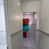 Nhà mới rất đẹp 1 trệt 1 lầu 4mx14,5m có 3PN sân cổng rào tân thới hiệp 21 metro